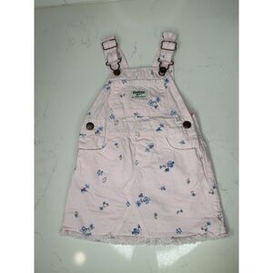 Girls Oshkosh Overall Dress 2T
